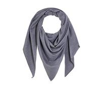Enter the Complex® Sciarpa Donna Triangolare, 100% Lana Merino, Morbida, Grigio