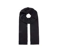Enter the Complex® Sciarpa in 100% Fine Lana Merino, Donna e Uomo, Nero, 240 x 25 cm