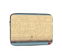 Enter The Maze of Thinking - Custodia antiurto per laptop, sottile, leggera, portatile, da viaggio per 15"