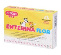 Enterina Flor 20 compresse - Supporto per la flora intestinale