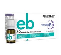 Enteroben Fermenti lattici 50 milaridi Probiotici 10 Flaconcini