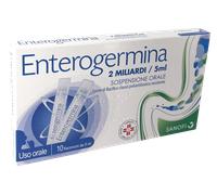 Enterogermina 2 Miliardi/5 ml Sospensione Orale 10 Flaconcini
