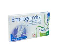 Enterogermina 2 Miliardi/5 ml Sospensione Orale 10 Flaconcini
