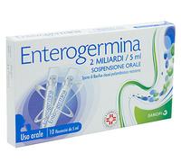 Enterogermina FARMA 1000 ENTEROGERMINA sospensione orale 10 flaconcini 2 miliardi 5 ml