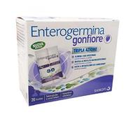 ENTEROGERMINA GONFIORE integratore per le funzioni digestive elimina i gas intestinali 20 buste