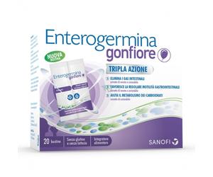 Enterogermina Gonfiore Probiotici 10 Bustine Bipartite