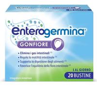 Enterogermina Gonfiore Probiotici 20 Bustine Adulti Contro Gonfiore Addominale