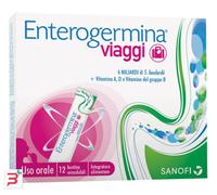 ENTEROGERMINA VIAGGI 12 BUSTINE OROSOLUBILI CONFEZIONE STANDARD