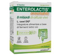 Enterolactis - 8 Miliardi Orosolubile Confezione 12 Bustine (Scadenza Prodotto 01/12/2025)