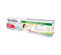 Enterolactis Bambini Bevibile 12 flaconcini gusto lampone+ NEO BOROCILLINA Gola Junior, 15 Pastiglie Gommose, dispositivo medico gusto fragola