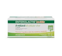 Enterolactis Bevibile, confezione da 6 flaconcini 10 ml gusto fragola: fermenti lattici, probiotici, supporto all'equilibrio della flora intestinale, anche in gravidanza e allattamento