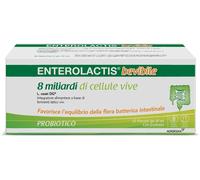 enterolactis Bevibile Integratore Fermenti Lattici Vivi 12 Flaconcini 10 ml