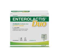 Enterolactis Duo 20 bustine solubili probiotico che aiuta a favorire