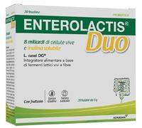 ENTEROLACTIS DUO BUSTINE A BASE DI FERMENTI LATTICI VIVI E FIBRE