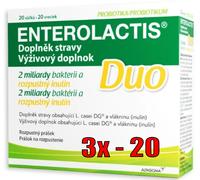 ENTEROLACTIS Duo Bustine | Synbiotic Probiotic + Prebiotic | Confezione da...