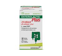 ALFASIGMA SpA Enterolactis Plus Integratore Di Fermenti Lattici 15 Capsule