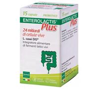 ALFASIGMA SpA Enterolactis Plus Integratore Di Fermenti Lattici 15 Capsule