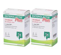 Enterolactis Plus Bustine di Fermenti Lattici e Probiotici 2x42 g Polv