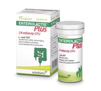 Enterolactis Plus capsula con probiotico per microflora intestinale, 15 pezzi