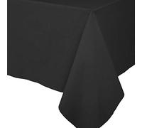 Entertaining with Caspari 102TCL - Tovaglia in carta e lino, colore: Nero
