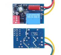 Entgoinggo 220 V Power On Delay Timer Modulo Relè Regolabile Interruttore Per Ventilatori Di Scarico Umidificatori Riscaldatori E Motori Con LED Indicatore di Stato Per Domotica