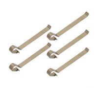 Entgoinggo 5Pcs Molla Push Plate Piastra di Controllo Piastra di Copertura Per Lavello Compatibile Con I Modelli 127.000 130.000 140.300 Metallo