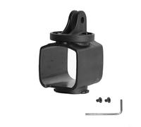 Entgoinggo Adattatore di montaggio a sgancio rapido per luce della bici BL12, base girevole a 90 gradi con doppia modalità di sospensione, staffa sicura in nylon per torcia elettrica da ciclismo (B)