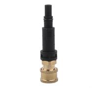 Entgoinggo Adattatore per idropulitrice, per Karcher serie K2-K7 Quick Connect da 1/4 di pollice a M22 14 mm femmina in ottone e nylon, per schiuma e attacco ugello (C)