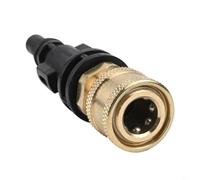 Entgoinggo Adattatore per pentola in schiuma ad alta pressione, con 5 ugelli, per Lavor, per Parkside, per Vax per STERWINS in ottone Quick Connect Accessori per lancia spray fino a 3500 Psi