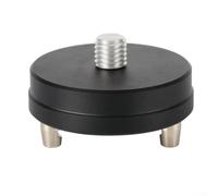 Entgoinggo Adattatore treppiede professionale per misurazioni GPS con filettatura 5/8 x 11 (nero)