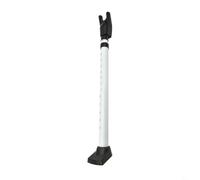 Entgoinggo Barra di sicurezza regolabile 3 in 1: asta di sicurezza in ferro resistente con impugnatura antiscivolo per porte scorrevoli, patio, finestre e protezione da viaggio a casa (aggiornata)
