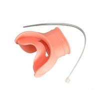 Entgoinggo - Bocchino in silicone per immersioni subacquee, con poggia-lingua, copertura per regolatore per boccaglio per uso alimentare, per il massimo comfort, si adatta alla maggior parte degli