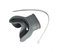 Entgoinggo - Bocchino in silicone per immersioni subacquee, con poggia-lingua, copertura per regolatore per boccaglio per uso alimentare, per il massimo comfort, si adatta alla maggior parte degli