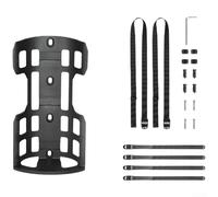 Entgoinggo Borsa impermeabile per forcella da 5 litri, con supporto sicuro a tre punti per bici da strada, mountain bike, tour, avventure quotidiane (solo staffa)