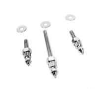 Entgoinggo Bulloni a spillo per parabrezza per modelli Touring 2014-2023 Set di viti di montaggio cromate o nere Kit di hardware per carenatura personalizzata per aggiornamento del parabrezza della