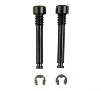 Entgoinggo Bulloni per freno a disco, inserti filettati per viti di montaggio in lega SRAM, per dischi olio idraulico MTB, kit di fissaggio per freni (nero)