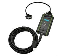 Entgoinggo Cavo di programmazione USB MPI, per Siemens S7-200/300/400 PLC, per adattatore RS485, con protezione da sovratensioni PPI Multi-Master Supporto 6ES7972-0CB20-0XA0