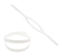 Entgoinggo Cinghia per maschera subacquea in silicone ad alta elasticità, per snorkeling, con fibbia regolabile, comoda vestibilità sicura, adatta per la maggior parte delle forme del viso e sport