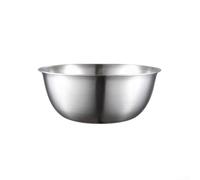 Entgoinggo Ciotole multifunzione in acciaio inox per ramen, insalata e cottura al forno, essenziali da cucina (19 cm)