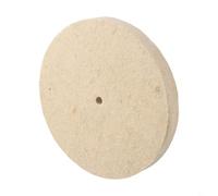 Entgoinggo Feltro di lana Ruota di Lucidatura Per Dremel E per BOSCH Disco Lucidante Ad Alta Densità Per Metallo Acciaio Inox Rame Alluminio Finitura Fine Grinding Strumento Accessorio
