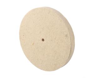 Entgoinggo Feltro di lana Ruota di Lucidatura Per Dremel E per BOSCH Disco Lucidante Ad Alta Densità Per Metallo Acciaio Inox Rame Alluminio Finitura Fine Grinding Strumento Accessorio