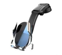 Entgoinggo Gravity Car Phone Holder For IPhone per SAMSUNG morsetto automatico Air Vent Mount con rotazione a 360 ° antiscivolo impugnatura in silicone per una guida sicura navigazione