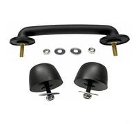 Entgoinggo Hooke Road Hood Footman Loop e Parabrezza Bump Stop Set Per Jeep Per Wrangler JK 2007-2018 Off-Road Stabilità E Kit di Protezione Delle Collisioni