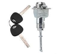 Entgoinggo Kit di riparazione per serratura della portiera dell'auto, kit di riparazione cilindro serratura lato conducente sinistro con chiave per Kia per Rio 2012-2017, OEM 81970-1WA00