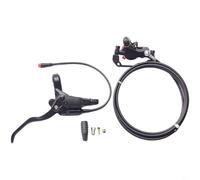 Entgoinggo Kit freno a disco idraulico per bici elettrica e scooter elettrico, leva di sicurezza e pinza con connettore a 2 pin, design sigillato in lega di alluminio per XOD (freno posteriore destro)