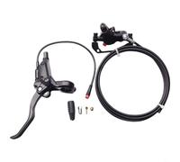 Entgoinggo Kit freno a disco idraulico per bici elettrica e scooter elettrico, leva di sicurezza e pinza con connettore a 2 pin, design sigillato in lega di alluminio per XOD (freno posteriore