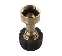 Entgoinggo M22 A 14MM Tubo Da Giardino A Rondella di Pressione Adattatore Ottone Quick Connect Raccordo Per Karcher per NILFISK A Prova di Perdita Ad Alto Flusso Accoppiatore Per Pulizia Esterna