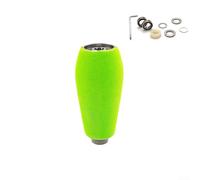 Entgoinggo Manopola per mulinello da pesca per Daiwa DRT MK1 per Zillion per Curado per metanio per ANTARES EVA Baitcasting, impugnatura di ricambio con cuscinetti e chiave esagonale (1 set grigio)