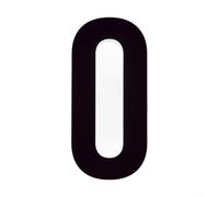 Entgoinggo Numeri civici, resistenti alle intemperie per esterni, retroilluminati a LED, con targhetta personalizzabile da 0 a 9, per ville, hotel e cortili (1)