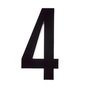 Entgoinggo Numeri civici, resistenti alle intemperie per esterni retroilluminati a LED, numeri da 0 a 9, targhetta personalizzabile per indirizzi per ville, hotel e cortili (5)